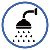 シャワーのアイコン