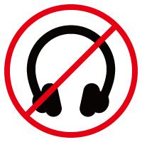 音楽機器の持込禁止