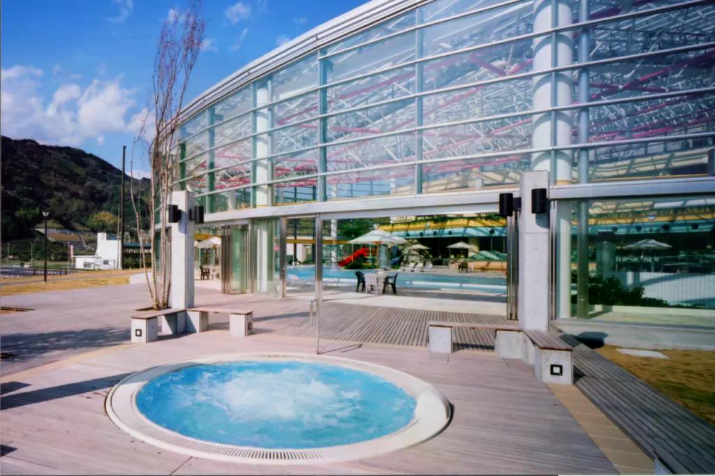 屋外ジャグジーの写真