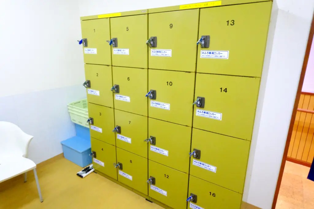 返却式コインロッカーの写真