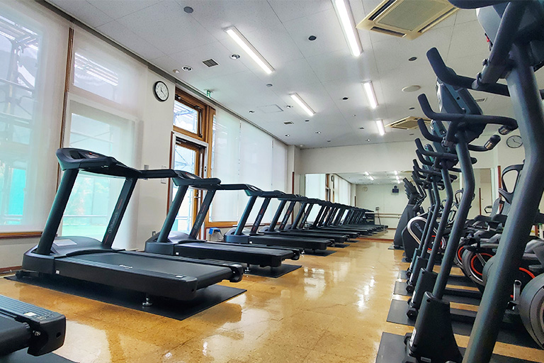 ランニングマシンの写真